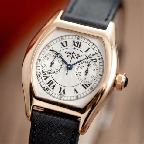 cartier tortue chronograph.